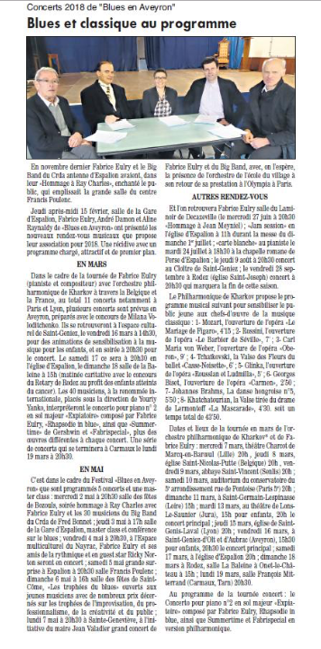 Article du bulletin d'Espalion